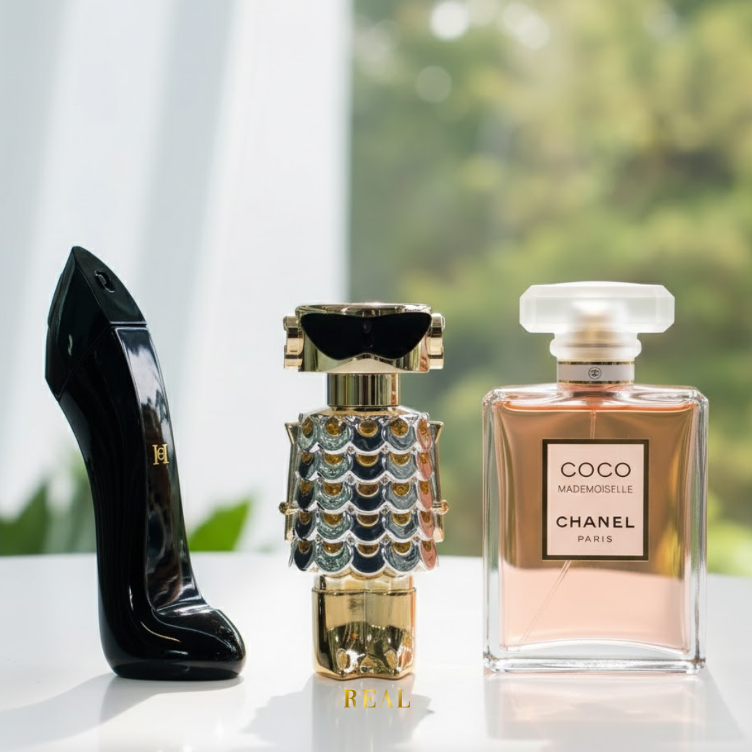 Combo de 3 perfumes -  Good Girl, Fame,  Coco Mademoiselle